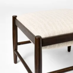 Wood Frame Pillow Top Ottoman Cream - Threshold™ With Studio McGee -Every Space Store GUEST 00e10341 ba6b 414b a642 aaf5f875608b
