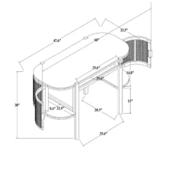 Portola Hills Caned Desk - Threshold™ Designed With Studio McGee -Every Space Store GUEST 01203086 2a2a 4355 bc99 c44324501292