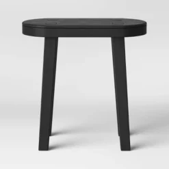 Woodland Carved Wood Accent Table - Black - Threshold -Every Space Store GUEST 028d936f c1e9 49b0 a030 2e6b1194a496