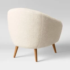 Odilia Rounded Accent Chair Cream - Threshold™ -Every Space Store GUEST 05193a3d 47de 4c5f b1d2 0156b68cde61