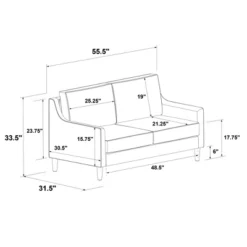 Prescott Loveseat - Threshold™ -Every Space Store GUEST 0562b811 53b5 4468 9b10 5a270f47b7c4