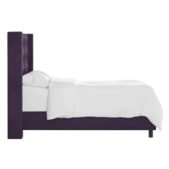 Nail Button Tufted Wingback Velvet Bed - Skyline Furniture -Every Space Store GUEST 05a3a430 5822 47ba 931d 739f91741b98