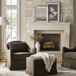 Box Pleat Upholstered Ottoman - Threshold™ Designed With Studio McGee 11 Box Pleat Upholstered Ottoman - Threshold™ Designed With Studio McGee -Every Space Store GUEST 066f9bb3 5bd1 4580 a079 9f1a94e4c8c1