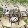 Searsburg Aluminum 4 Person Slat Top Square Patio Dining Table, Outdoor Furniture - Threshold™ 1 Searsburg Aluminum 4 Person Slat Top Square Patio Dining Table, Outdoor Furniture - Threshold™ -Every Space Store GUEST 089a9d05 5abe 445d ab24 4e51570ecea0