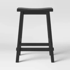 Halifax Farmhouse Wood Counter Height Barstool - Threshold™ -Every Space Store GUEST 0ad6a181 ce78 4721 9586 ebb6768df27b