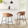 Landis Woven Backed Counter Height Barstool With Cushion - Threshold™ -Every Space Store GUEST 0d7956b0 bd84 44f6 9f2b c4e757a89d8c