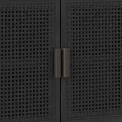 Minsmere 2 Door Cabinet - Black - Threshold™ -Every Space Store GUEST 11029cd3 2a02 4cc1 8124 5c5bb00c1377