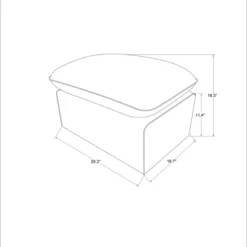 Slipcover Ottoman Blue - Threshold™ Designed With Studio McGee -Every Space Store GUEST 112cedf4 2118 4a2e 98a4 95b17768ffb4