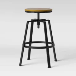 Lewiston Adjustable Swivel Barstool - Threshold -Every Space Store GUEST 11447b9c f63d 44de 89f4 f3ad210ca579