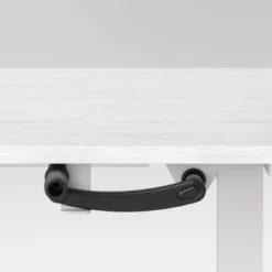Loring Manual Height Adjustable Standing Desk White - Threshold™ -Every Space Store GUEST 12e26690 e7ed 48d4 a56d 06228638b8dc
