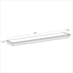 Traditional Wall Shelf White - Threshold™ -Every Space Store GUEST 1800e01f f3e4 4fad 9a88 96999268b9a0