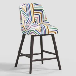 Geller Counter Height Barstool In Patterns - Threshold™ -Every Space Store GUEST 1b8eaa19 be04 4ba6 9c11 aae84baebca1