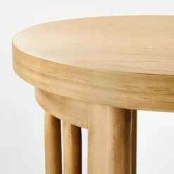 Burbank Wood Console Table Natural - Threshold™ Designed With Studio McGee -Every Space Store GUEST 1c2c5be7 1c63 4f07 8c93 3d5e367f0524