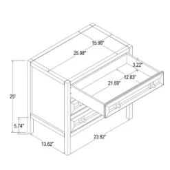 Springville 3 Drawer Nightstand White - Threshold™ Designed With Studio McGee -Every Space Store GUEST 1f01fd2b a8bf 4ec8 a99b d1d0f20bd4fd