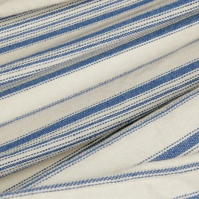 Linen Striped Flat Weave Hammock Blue - Threshold™ 5 Linen Striped Flat Weave Hammock Blue - Threshold™ - Image 3