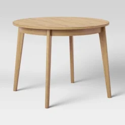 40" Astrid Mid-Century Round Dining Table With Fixed Top - Threshold™ -Every Space Store GUEST 20e2885f ad9b 4040 98de b795f13916a4