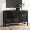 Warwick 3 Door Accent TV Stand For TVs Up To 59" - Threshold™ -Every Space Store GUEST 23466e2c 690e 44ce 8b89 6928cc8f411d