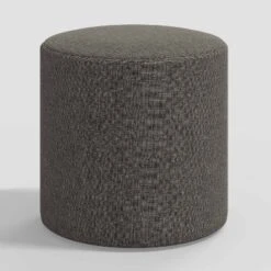 Round Thalia Ottoman In Textured Linen - Threshold™ -Every Space Store GUEST 23df4920 6d8b 48bc 86dd d35b79eec03e