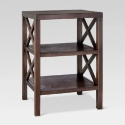 Owings End Table With 2 Shelves (Not Assembled) Espresso - Threshold™ -Every Space Store GUEST 2414a8f7 f30e 4a8e a8c1 545ddf5fa7e5