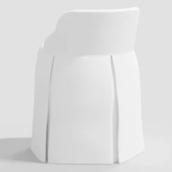 Quin Vanity Chair Twill White - Threshold™ -Every Space Store GUEST 297b7d90 2126 4c56 b7fb 5ad9f71b10dc