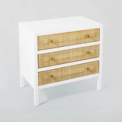 Springville 3 Drawer Nightstand White - Threshold™ Designed With Studio McGee -Every Space Store GUEST 2aec47cc d72c 4c7b bf64 e9ab76b448eb