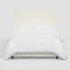 Fanie French Seam Slipcover Bed In Cotton Twill - Threshold™
