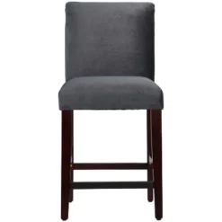 25" Velvet Parsons Counter Height Barstool Wood - Threshold™ -Every Space Store GUEST 2d3bee77 cfeb 484b bea2 2666e4f9a908