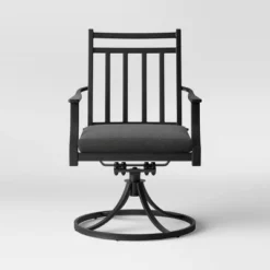 Fairmont 2pk Metal Patio Swivel Rocking Dining Chair - Threshold -Every Space Store GUEST 2dfe8911 18db 4bd8 9468 586640ee951b