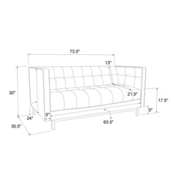 Cologne Tufted Track Arm Sofa Emerald Green - Threshold™ -Every Space Store GUEST 31ad25ce 542f 4418 8d1e 4bd58faa91d3