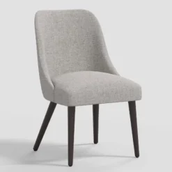 Geller Modern Dining Chair In Textured Linen Zuma - Threshold™ -Every Space Store GUEST 34f9a5b2 a265 485f 8c99 c66b6b262af2