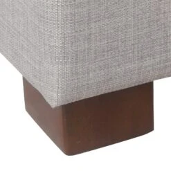 Shelton Tufted Top Storage Ottoman - Gray - Threshold™: Upholstered Rectangular Furniture With Lid -Every Space Store GUEST 3ba37276 22e9 4325 8592 3be23c8f0180