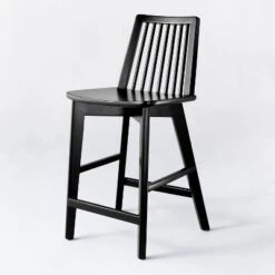 Linden Modified Windsor Wood Counter Height Barstool - Threshold™ Designed With Studio McGee -Every Space Store GUEST 3fda3172 f988 4187 9231 f1d74293e6cb