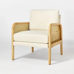 Cane Accent Chair Cream - Threshold™ Designed With Studio McGee -Every Space Store GUEST 425dab13 ab47 4f03 adfa 872e0793bca3