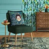 Chelidon Velvet Slipper Chair Green - Threshold™ -Every Space Store GUEST 4267f9e5 17db 4c0f 8c09 9d94a6f04209