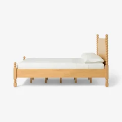 Modern Turned Wood Bed Brown - Threshold™ Designed With Studio McGee -Every Space Store GUEST 44429a92 9468 46bf 8e8e d67e3ba4d35e