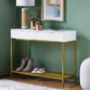 Loring Console Table White - Threshold™