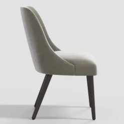 Geller Modern Dining Chair In Shiny Velvet Mystere - Threshold™ -Every Space Store GUEST 46b504b5 b1ae 4df9 a653 9e0f1dce8700