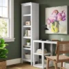Carson Wood Writing Desk With Storage White - Threshold™ -Every Space Store GUEST 47da56d4 42e3 44c3 be5a 4f3d290a4479