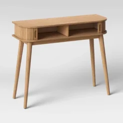 Adelpha Console Table With Sliding Doors Natural - Threshold™ -Every Space Store GUEST 4a121b37 cdd2 4398 8b9c ff8de537b96e
