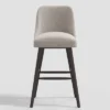 Geller Modern Counter Height Barstool Gray Boucle - Threshold™: Upholstered, Rubberwood Frame, 250lb Capacity -Every Space Store GUEST 4b039fa3 3ed6 44a6 9c37 aba595d9e03f