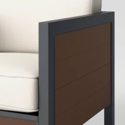 Bryant 2pk Faux Wood Patio Club Chairs - Gray/Natural - Threshold™ -Every Space Store GUEST 4b3dd7d8 f559 42f6 8734 a91082fd3e71