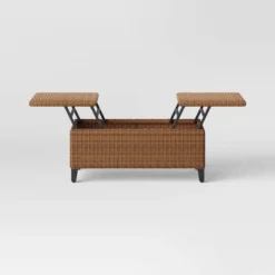 Brookfield Steel Wicker Folding Coffee Table - Threshold™ -Every Space Store GUEST 4be0d551 ba98 42a1 8c37 626dba6e563c