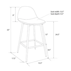Copley Counter Height Barstool - Threshold™ -Every Space Store GUEST 4c309468 7d53 48a5 84f9 ec10ddbadc37