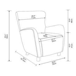 Kessler Wingback Faux Sherling Accent Chair Cream - Threshold™ Designed With Studio McGee -Every Space Store GUEST 4c51f9cd e87e 4874 8672 f098ed2266be