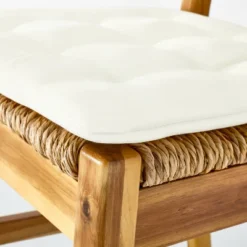 2pk Temescal Valley Wood And Woven Dining Chairs With Cushion Cream - Threshold™ Designed With Studio McGee -Every Space Store GUEST 4da36d2c 3c3e 481f b3fd 7f53ac6a4693