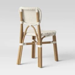 Canton Rattan And Woven Dining Chair White - Threshold™ -Every Space Store GUEST 4e0bc578 eecb 4781 bfb1 202cab8926ad