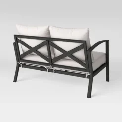 Ryegate Weathered Teak Patio Loveseat - Threshold™ -Every Space Store GUEST 4e5769e4 de8a 4319 966a e74f0172a705