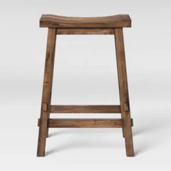 Halifax Farmhouse Wood Counter Height Barstool - Threshold™ -Every Space Store GUEST 4fc9d8b9 2666 4100 8cbe d9f8abd57e61