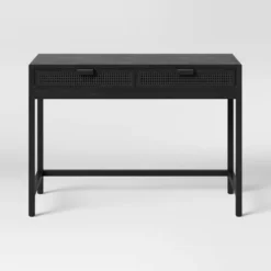Minsmere Writing Desk With Drawers Black - Threshold™ -Every Space Store GUEST 5094eea6 5a0c 4f67 9925 b2109f6d1141