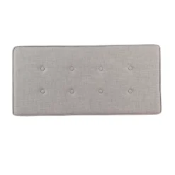 Shelton Tufted Top Storage Ottoman - Gray - Threshold™: Upholstered Rectangular Furniture With Lid -Every Space Store GUEST 531fb74a 8194 4466 a876 1c7cffa815ac
